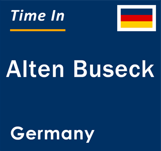Current local time in Alten Buseck, Germany