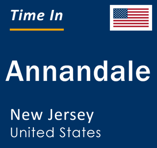 Current local time in Annandale, New Jersey, United States