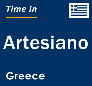 Current local time in Artesiano, Greece