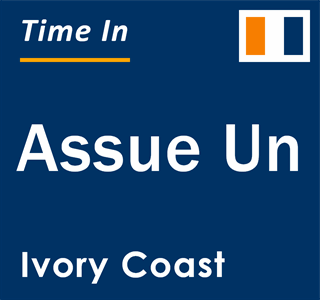 Current local time in Assue Un, Ivory Coast