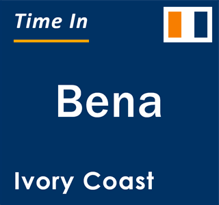 Current local time in Bena, Ivory Coast