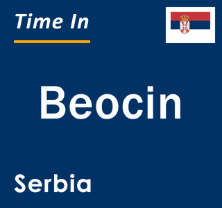 Current local time in Beocin, Serbia