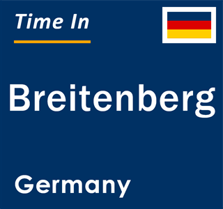 Current local time in Breitenberg, Germany