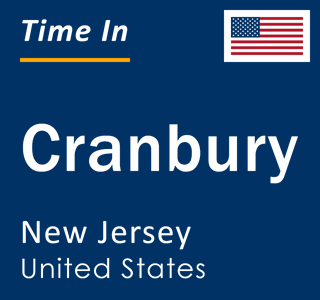 Current local time in Cranbury, New Jersey, United States