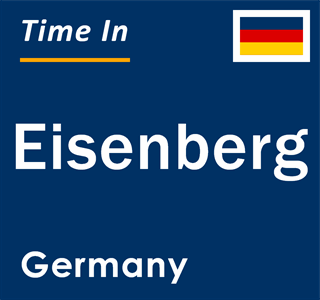 Current local time in Eisenberg, Germany