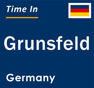 Current local time in Grunsfeld, Germany