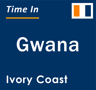 Current local time in Gwana, Ivory Coast