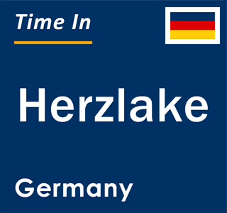 Current local time in Herzlake, Germany
