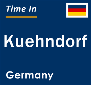 Current local time in Kuehndorf, Germany