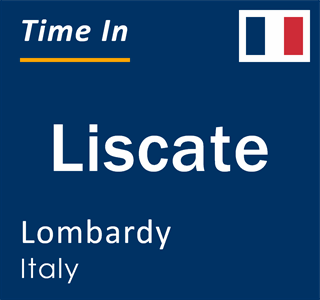 Current local time in Liscate, Lombardy, Italy