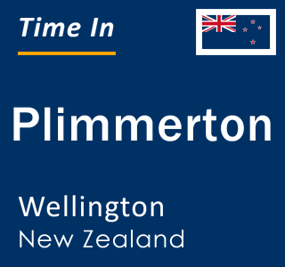 Current local time in Plimmerton, Wellington, New Zealand