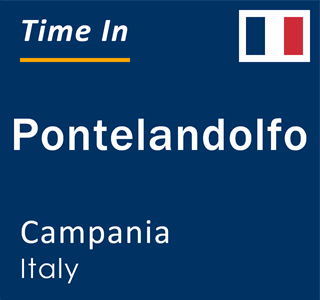 Current local time in Pontelandolfo, Campania, Italy