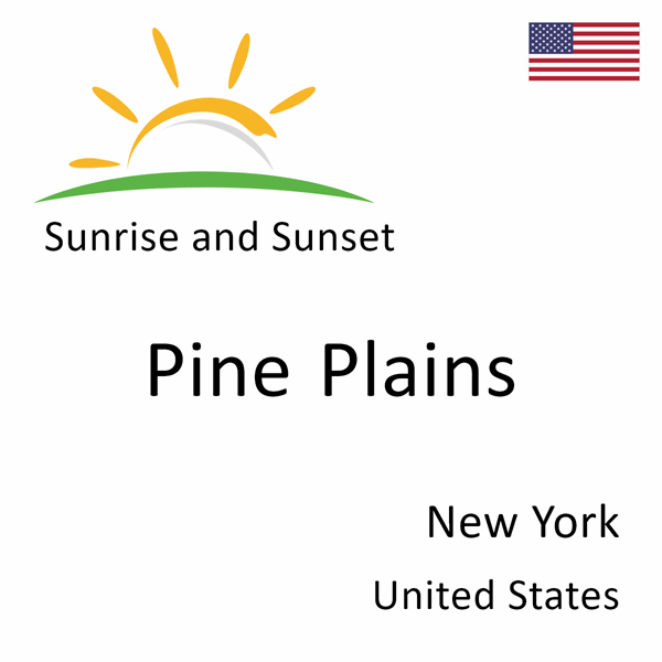 Sunrise and sunset times for Pine Plains, New York, United States